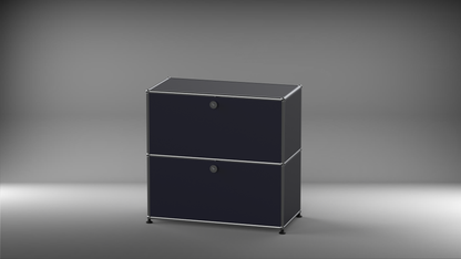 Highboard 1x2 mit zwei Klappen