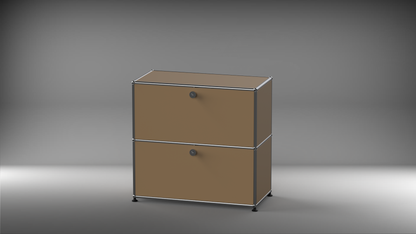 Highboard 1x2 mit zwei Klappen