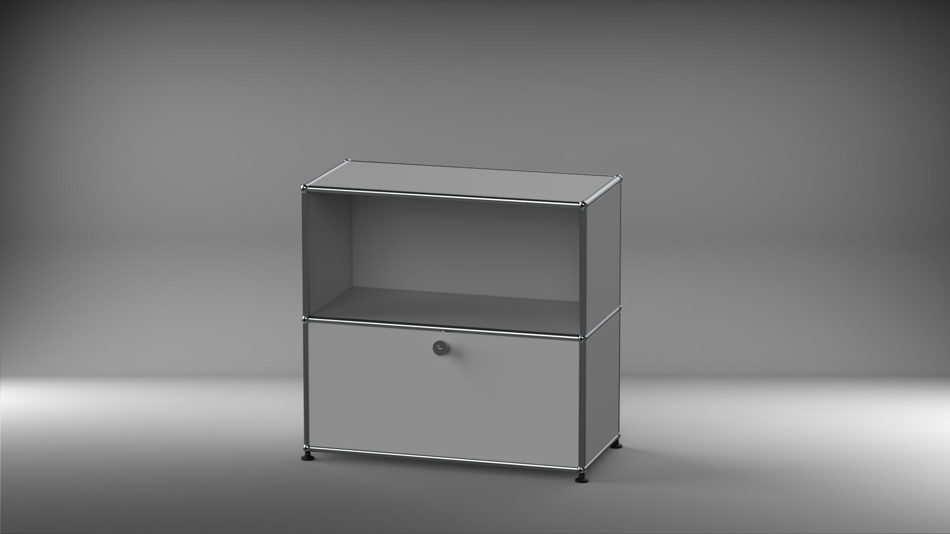 Highboard 1x2 mit einer Klappe