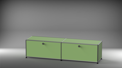 Lowboard 2x1 mit zwei Klappen