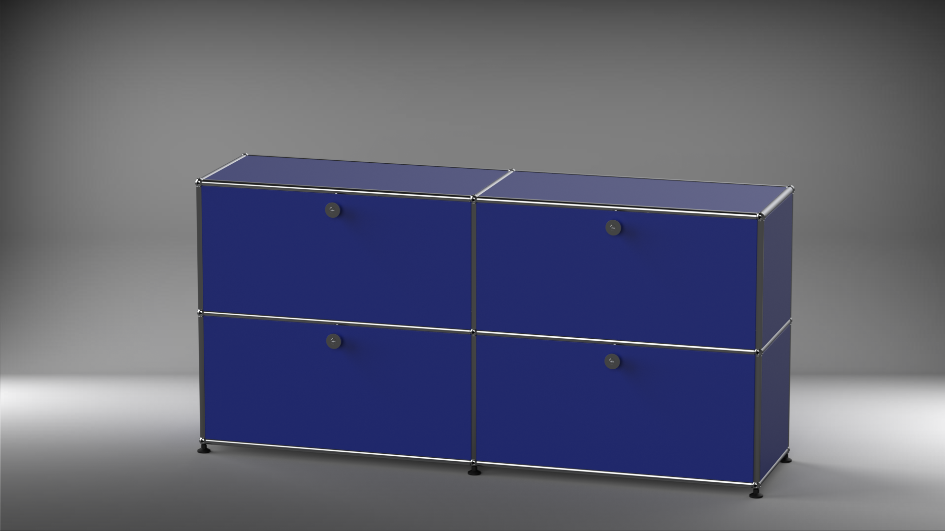 Highboard 2x2 mit vier Klappen
