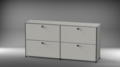 Highboard 2x2 mit vier Klappen