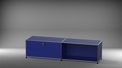 Lowboard 2x1 mit einer Klappe links