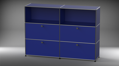 Highboard 2x3 mit vier Klappen