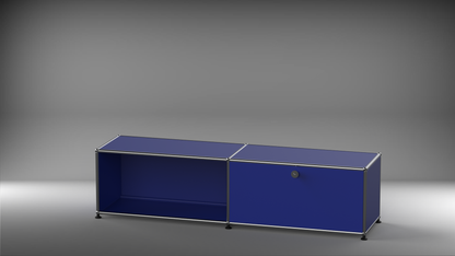 Lowboard 2x1 mit einer Klappe rechts