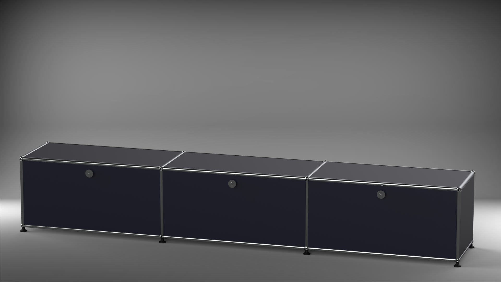 Lowboard 3x1 mit drei Klappen