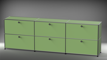 Highboard 3x2 mit sechs Klappen