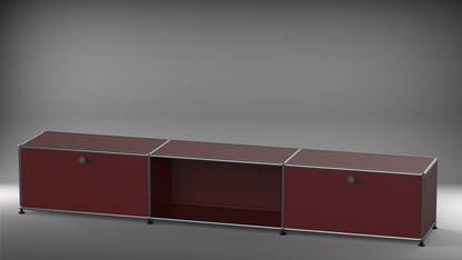 Lowboard 3x1 mit zwei Klappen