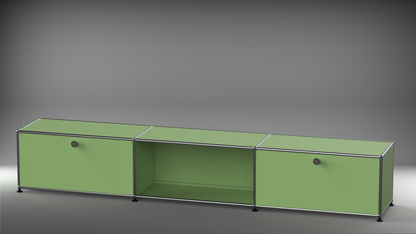 Lowboard 3x1 mit zwei Klappen