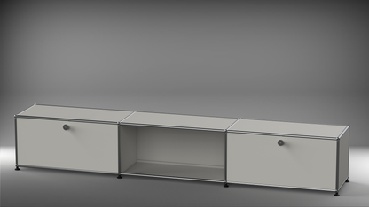 Lowboard 3x1 mit zwei Klappen