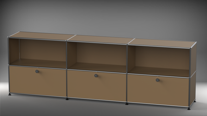 Highboard 3x2 mit drei Klappen