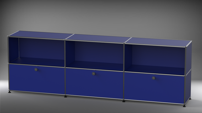 Highboard 3x2 mit drei Klappen