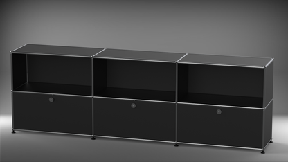 Highboard 3x2 mit drei Klappen