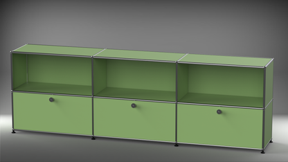 Highboard 3x2 mit drei Klappen