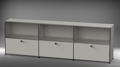 Highboard 3x2 mit drei Klappen
