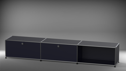 Lowboard 3x1 mit zwei Klappen links