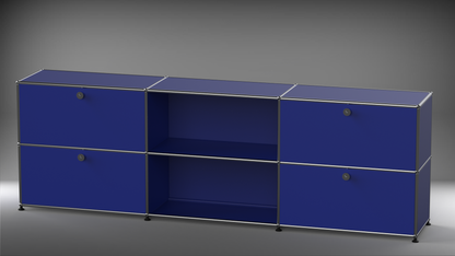 Highboard 3x2 mit vier Klappen