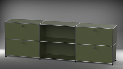 Highboard 3x2 mit vier Klappen