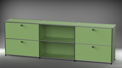 Highboard 3x2 mit vier Klappen