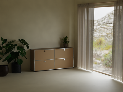 Highboard 2x2 mit vier Klappen