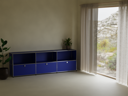 Highboard 3x2 mit drei Klappen